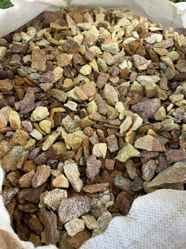 Златолит персиковый декоративная каменная крошка купить в Кызыле