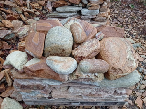 Златолит жёлтый, жёлто-зелёный глыбки и валуны для ланшафтного дизайна купить в Кызыле