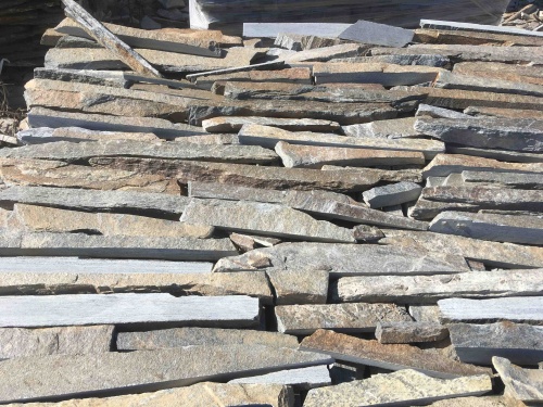 Горбушка златолит мультиколор для облицовки купить в Кызыле