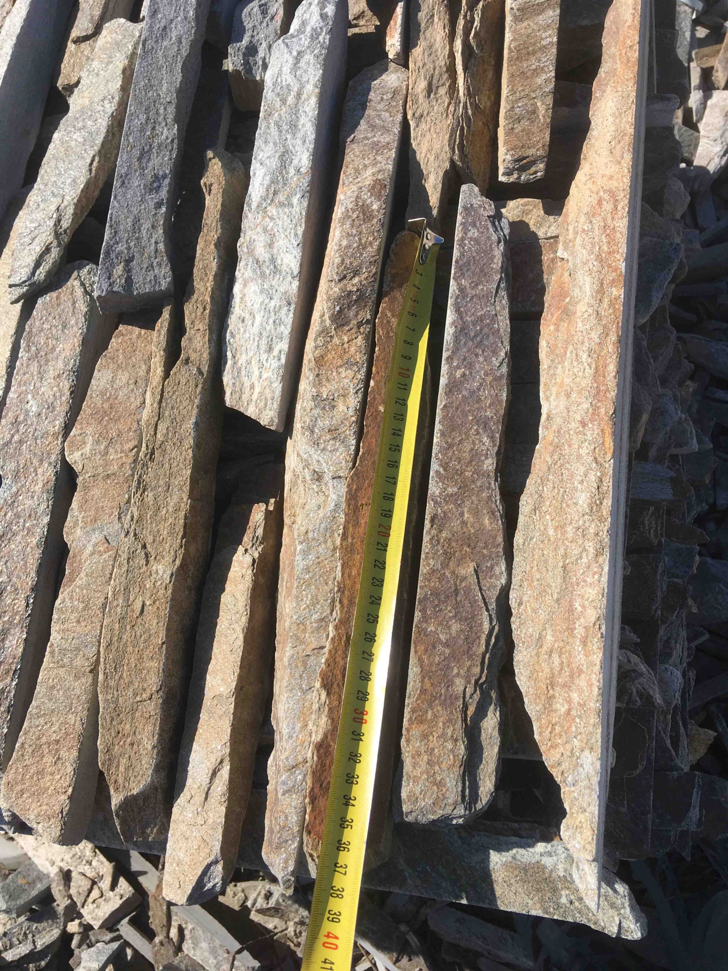 Горбушка златолит мультиколор для облицовки купить в Кызыле