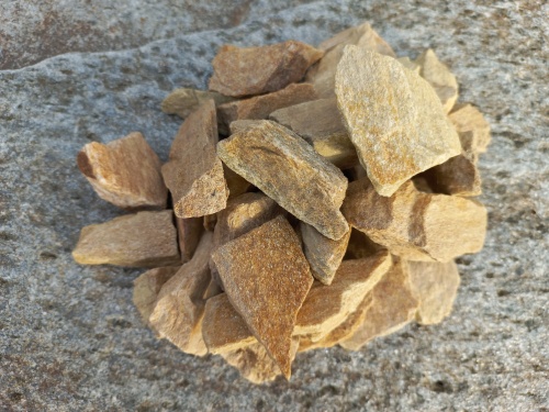 Златолит жёлтый декоративная каменная крошка купить в Кызыле