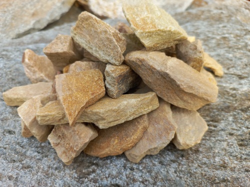 Златолит жёлтый декоративная каменная крошка купить в Кызыле