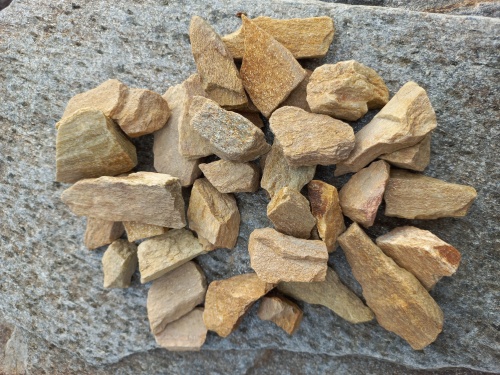 Златолит жёлтый декоративная каменная крошка купить в Кызыле